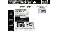 Desktop Screenshot of fun-film-talk.com